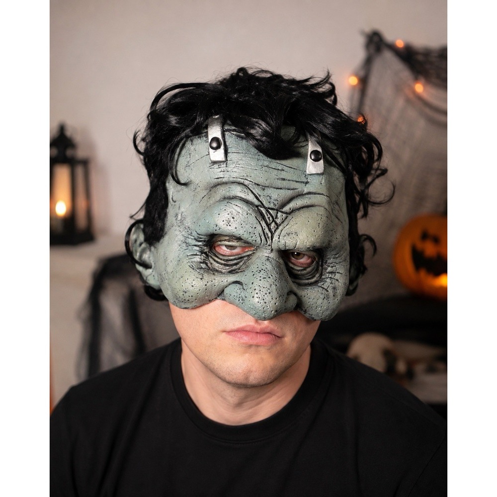 Paper Magic Group PMG Misfit Frankenstein Half Mask Halloween Latex NWT 2008